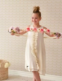 Tapete Drop Curtain Creme -Wallpaper From The 70s Geschäft Drop Curtain C 389451 2880x1440