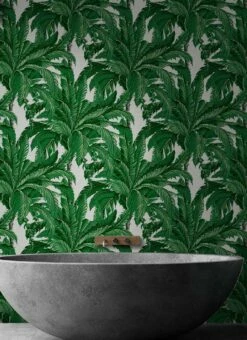 Tapete Eden Grüntöne -Wallpaper From The 70s Geschäft Eden A 431551 2880x1440