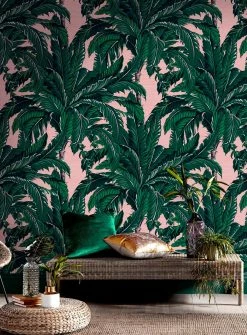 Tapete Eden Zartrosa -Wallpaper From The 70s Geschäft Eden B 431553 2880x1440