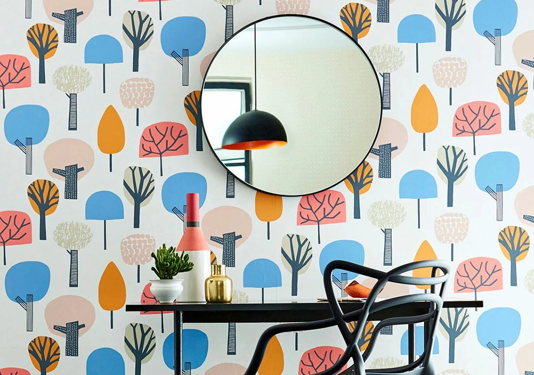 Tapete Elora Blau 3 Tapete Elora Blau