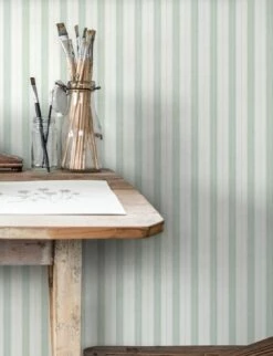 Tapete Emeral Hellminttürkis -Wallpaper From The 70s Geschäft Emeral B 250961 2880x1440