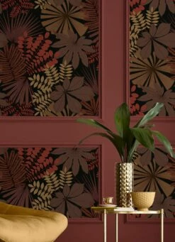 Tapete Empuria Rotbraun 7 Tapete Empuria Rotbraun -Wallpaper From The 70s Geschäft Empuria B 431901 2880x1440