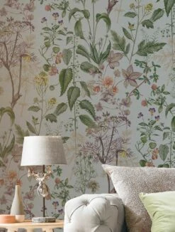 Tapete Evia Cremeweiss -Wallpaper From The 70s Geschäft Evia B 431761 2880x1440