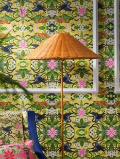 Tapete Evolutia Hellgelb -Wallpaper From The 70s Geschäft Evolutia B 745162 2880x1440