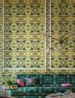 Tapete Evolutia Hellgelb -Wallpaper From The 70s Geschäft Evolutia D 745162 2880x1440