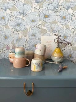 Tapete Ewa Zartblau -Wallpaper From The 70s Geschäft Ewa A 485291 2880x1440