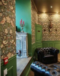 Tapete Faunus Graubraun -Wallpaper From The 70s Geschäft Faunus N 461533 2880x1440