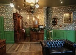 Tapete Faunus Graubraun -Wallpaper From The 70s Geschäft Faunus O 461533 2880x1440