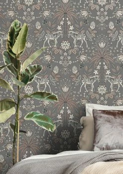 Tapete Fento Grau -Wallpaper From The 70s Geschäft Fento B 103411 2880x1440