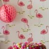 Tapete Flamingo Oasis Altrosa -Wallpaper From The 70s Geschäft Flamingo Oasis A 461861 2880x1440