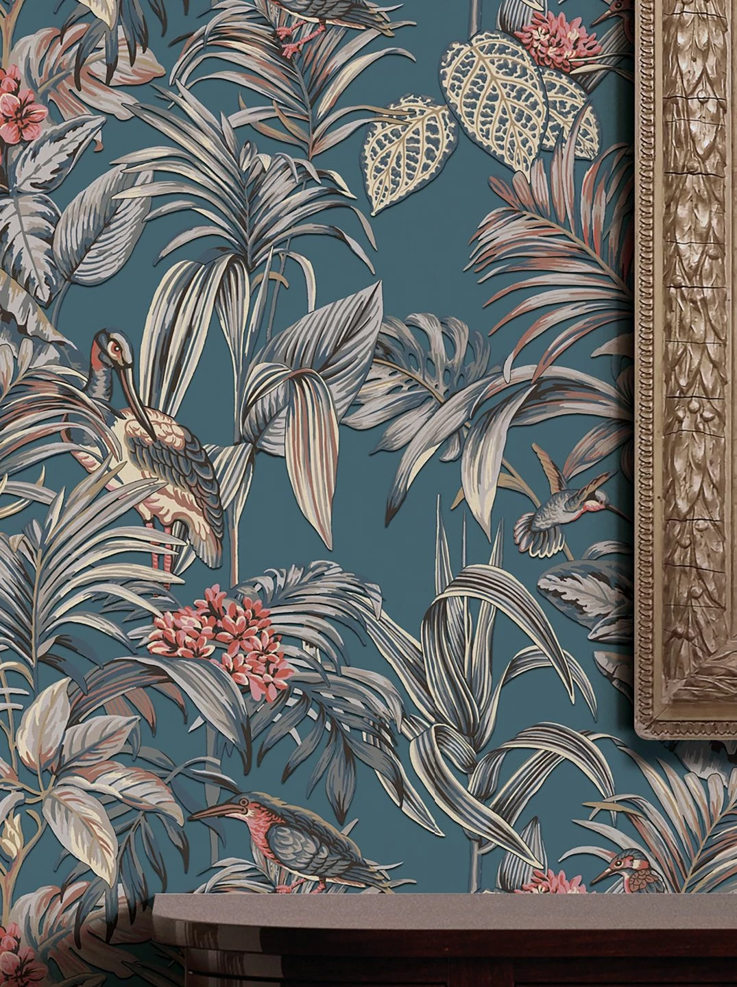 Tapete Flonie Grünblau 5 Tapete Flonie Grünblau – Bild 3