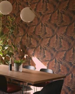 Tapete Franka Kastanienbraun -Wallpaper From The 70s Geschäft Franka D 625511 2880x1440