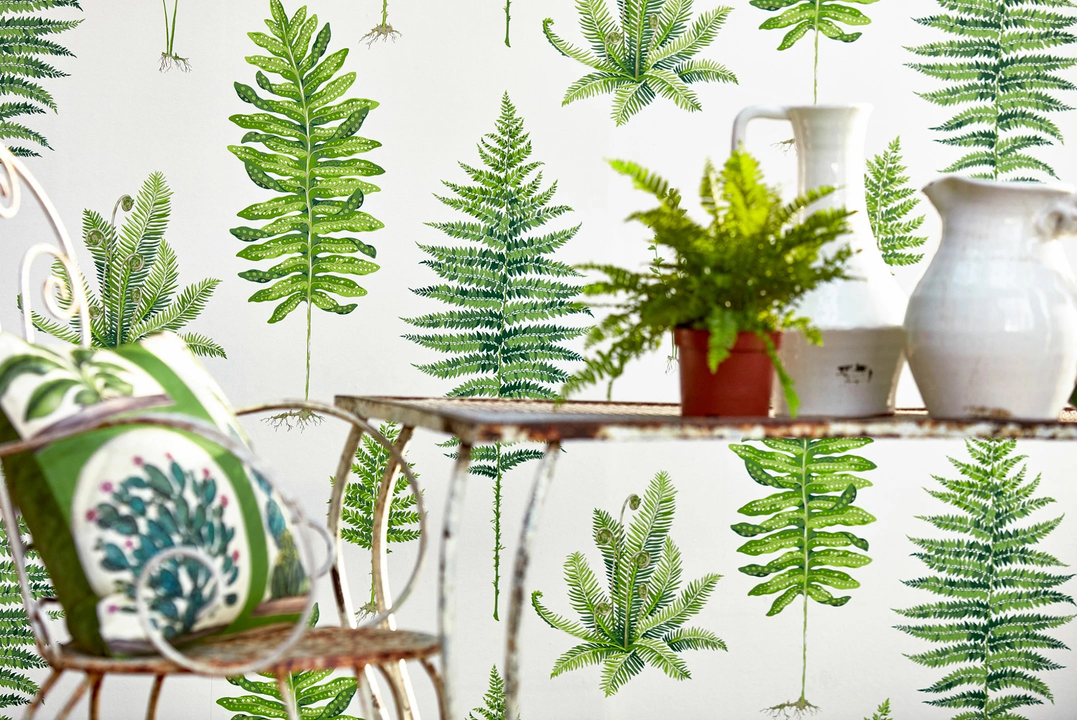 Tapete Fulvia Cremeweiss 3 Tapete Fulvia Cremeweiss