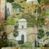 Wandbild Gardens Of Jaipur Grüntöne -Wallpaper From The 70s Geschäft Gardens of Jaipur A 725311 2880x1440