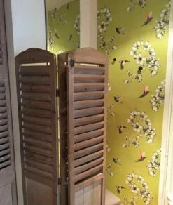 Tapete Gesine Grüngelb -Wallpaper From The 70s Geschäft Gesine A 461983 2880x1440