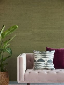 Tapete Grass On Roll 12 Grün -Wallpaper From The 70s Geschäft Grass on Roll 12 B 822012 2880x1440