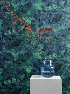 Tapete Hanna Perlblau -Wallpaper From The 70s Geschäft Hanna B 625682 2880x1440