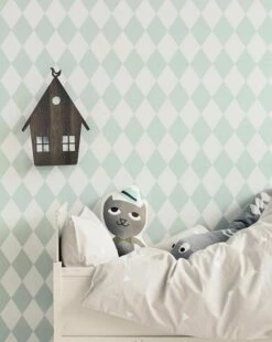 Ferm LIVING Tapete Harlequin Blassgrün -Wallpaper From The 70s Geschäft Harlequin B 420141 2880x1440