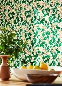 Tapete Hegemone Grün -Wallpaper From The 70s Geschäft Hegemone A 462991 2880x1440