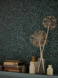 Tapete Herball Hellblaugrau -Wallpaper From The 70s Geschäft Herball B 463253 2880x1440