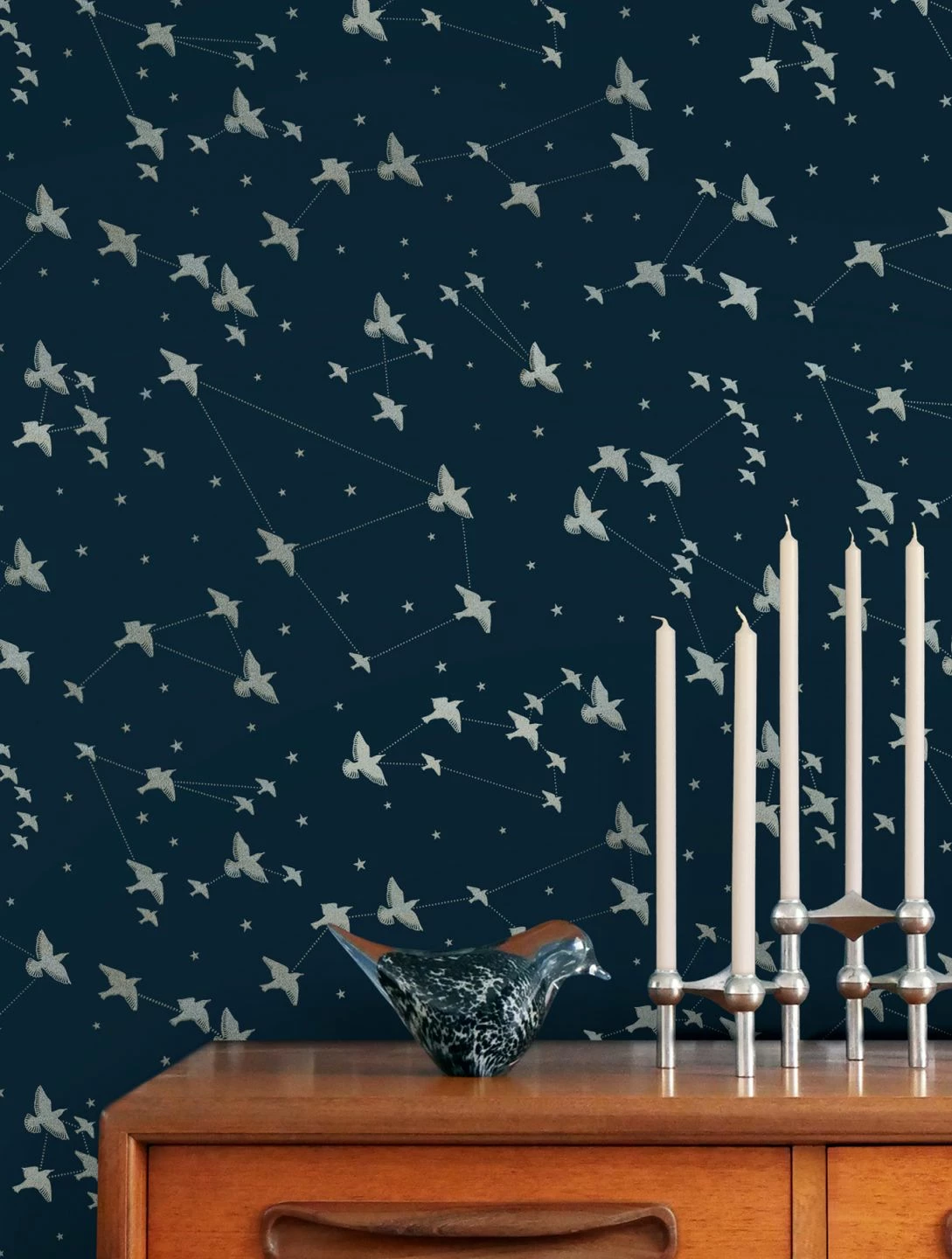 Tapete Hermine Graublau 6 Tapete Hermine Graublau – Bild 4