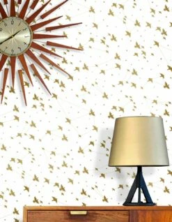 Tapete Hermine Cremeweiss -Wallpaper From The 70s Geschäft Hermine B 835124 2880x1440