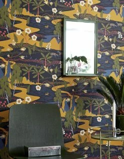 Tapete Hesperia Ocker -Wallpaper From The 70s Geschäft Hesperia C 450501 2880x1440