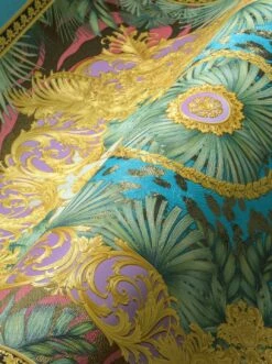 Versace Tapete Hestia Hellblau -Wallpaper From The 70s Geschäft Hestia A 410961 2880x1440
