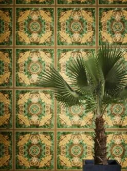 Versace Tapete Hestia Blassbraun 11 Versace Tapete Hestia Blassbraun -Wallpaper From The 70s Geschäft Hestia C 410962 2880x1440