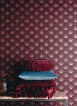 Tapete Hiromono Mahagonibraun -Wallpaper From The 70s Geschäft Hiromono B 625812 2880x1440