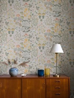 Tapete Ilona Hellgrau -Wallpaper From The 70s Geschäft Ilona B 485492 2880x1440