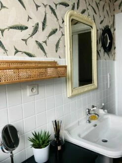 Tapete Immola Creme -Wallpaper From The 70s Geschäft Immola K 625542 2880x1440