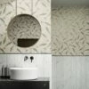 Tapete Immola Creme -Wallpaper From The 70s Geschäft Immola 625542 2880x1440