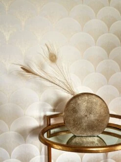 Tapete Imperia Weiss -Wallpaper From The 70s Geschäft Imperia B 864681 2880x1440