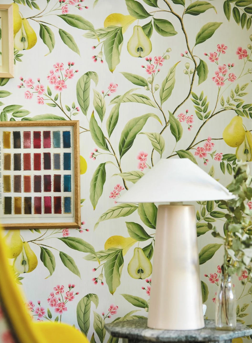 Tapete Ines Gelb 3 Tapete Ines Gelb