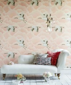 Tapete Inola Beigerot -Wallpaper From The 70s Geschäft Inola B 461921 2880x1440