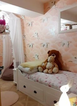 Tapete Inola Beigerot -Wallpaper From The 70s Geschäft Inola K 461921 2880x1440