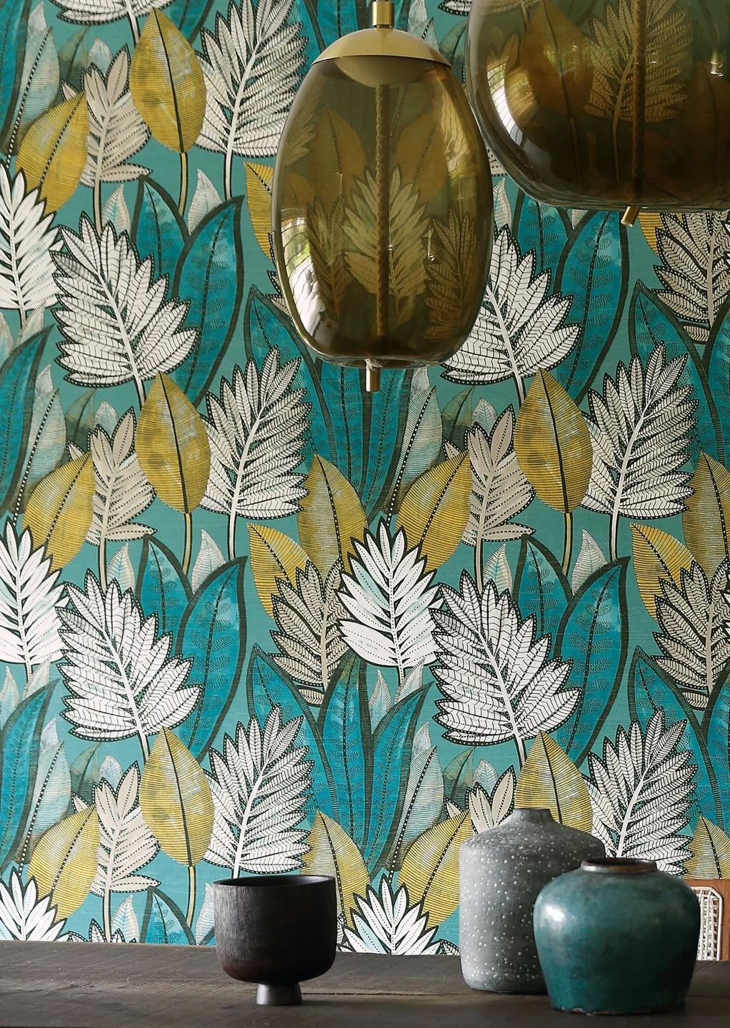 Tapete Isadora Minttürkis 6 Tapete Isadora Minttürkis – Bild 4