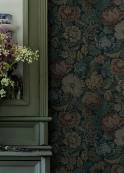 Tapete Isola Grünblau -Wallpaper From The 70s Geschäft Isola A 452031 2880x1440