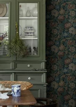 Tapete Isola Grünblau -Wallpaper From The 70s Geschäft Isola B 452031 2880x1440