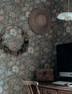 Tapete Isola Grünblau -Wallpaper From The 70s Geschäft Isola O 452031 2880x1440