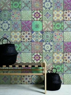 Tapete Italus Bunt 9 Tapete Italus Bunt -Wallpaper From The 70s Geschäft Italus B 410811 2880x1440