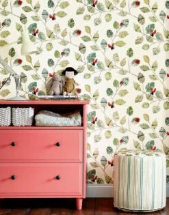 Tapete Jacky Grüntöne -Wallpaper From The 70s Geschäft Jacky A 440201 2880x1440