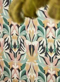 Tapete Jalis Grüntöne -Wallpaper From The 70s Geschäft Jalis C 463021 2880x1440