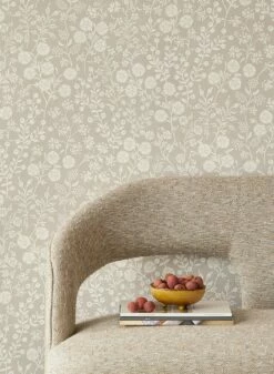 Tapete Jessica Graubeige -Wallpaper From The 70s Geschäft Jessica A 822053 2880x1440