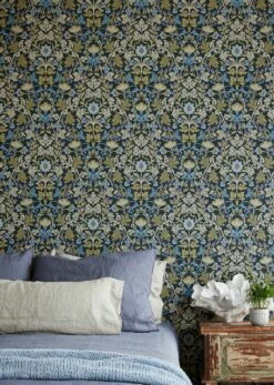 Tapete Josefin Anthrazitgrau -Wallpaper From The 70s Geschäft Josefin B 822074 2880x1440