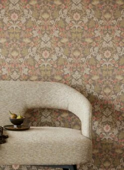 Tapete Josefin Hellgraubraun -Wallpaper From The 70s Geschäft Josefin B 822076 2880x1440