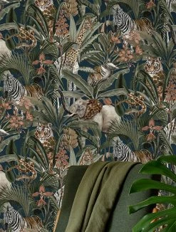 Tapete Kanajawa Ozeanblau -Wallpaper From The 70s Geschäft Kanajawa A 104461 2880x1440