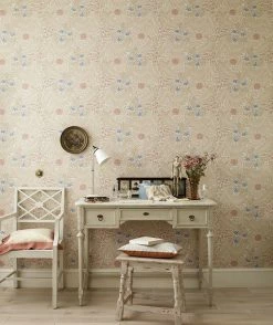 Tapete Kari Beige -Wallpaper From The 70s Geschäft Kari B 461521 2880x1440