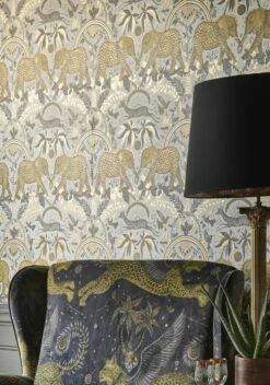 Tapete Zambezi Blassgelb 9 Tapete Zambezi Blassgelb -Wallpaper From The 70s Geschäft Kathmandu B 745111 2880x1440